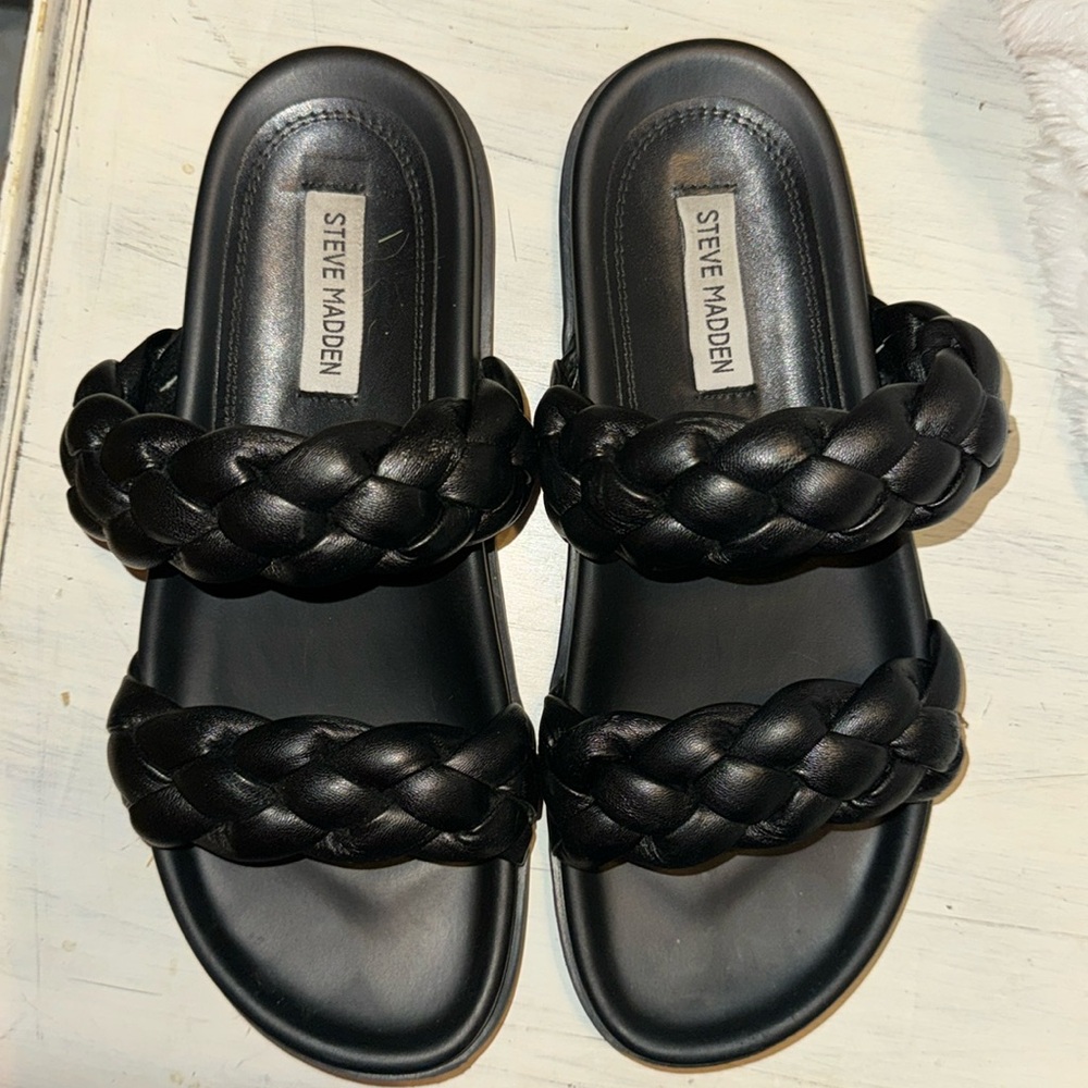 Steve Madden Braided Sandals - Wore once
